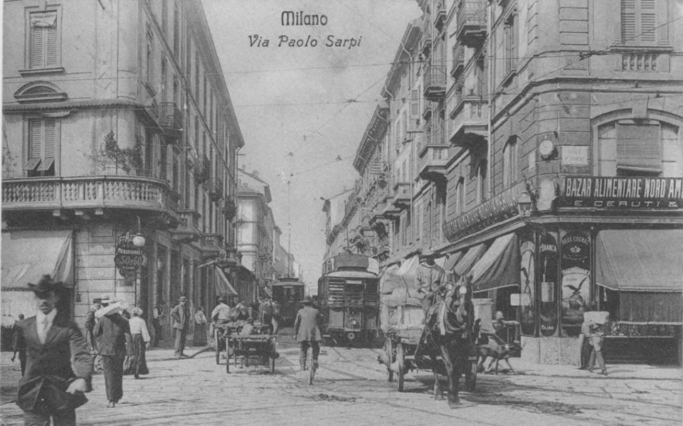 Nightlife and lights in Chinatown Milan