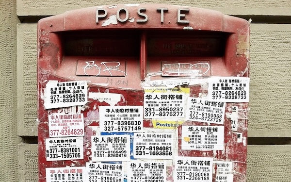 contatti via paolo sarpi milano chinatown buco di lettera