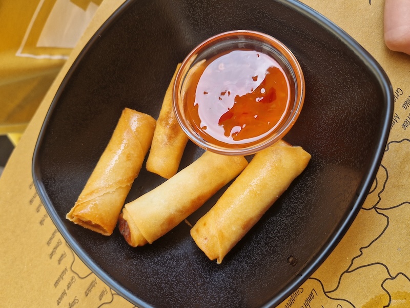 米兰大学美食 KINDII Baan Thai 泰国菜 春卷 探店