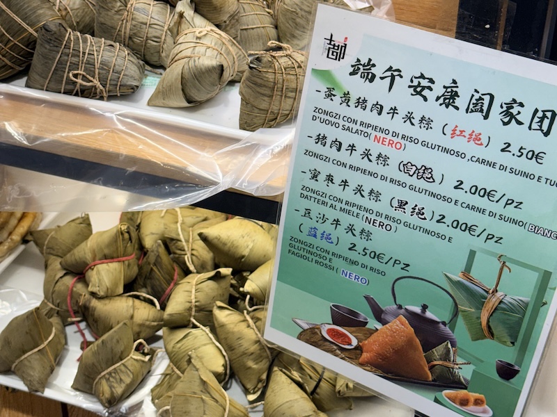 chinese Dragon Boat Festival chinatown milano 2026 zongzi