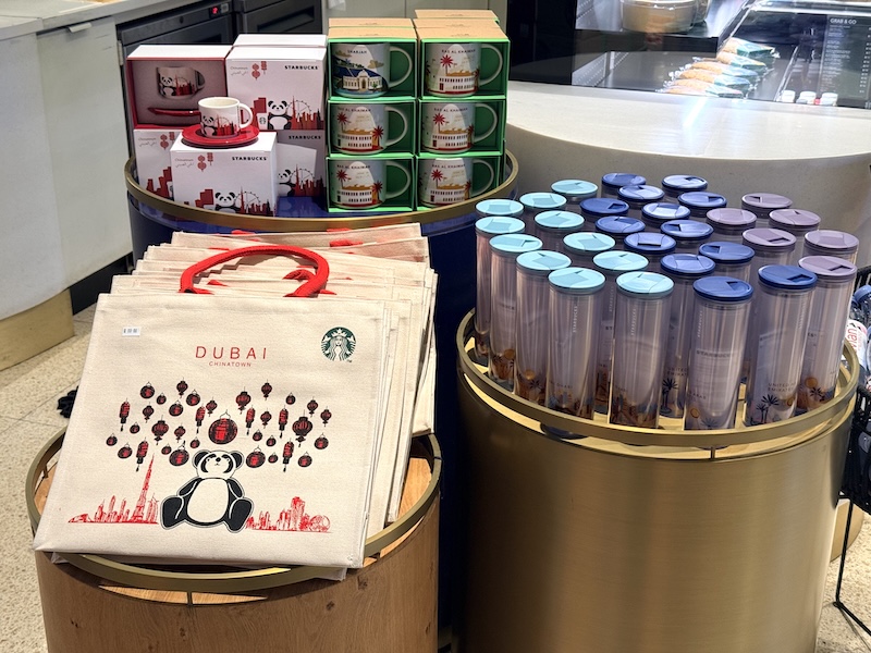 Dubai Mall Chinatown UAE Starbucks