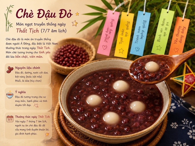 July 7 japan tanabata qixi vietnam red bean