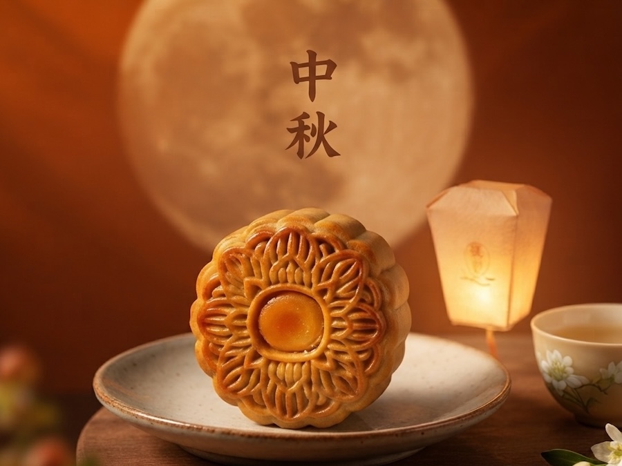 chinese mid-Autumn festival classic cantonese mooncake